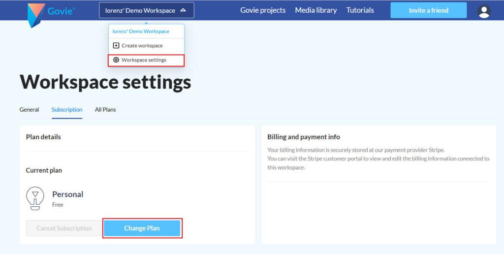 Licence Change Plan EN