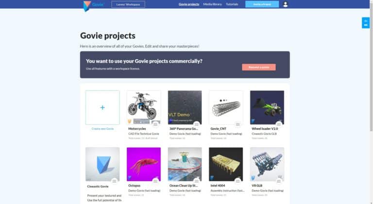 Tutorials 5 Govie Projekte Übersicht
